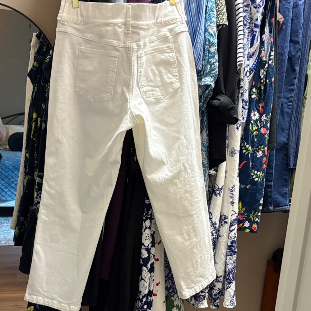 Spanx white perfect pants size 1x petite - Picture 3 of 4